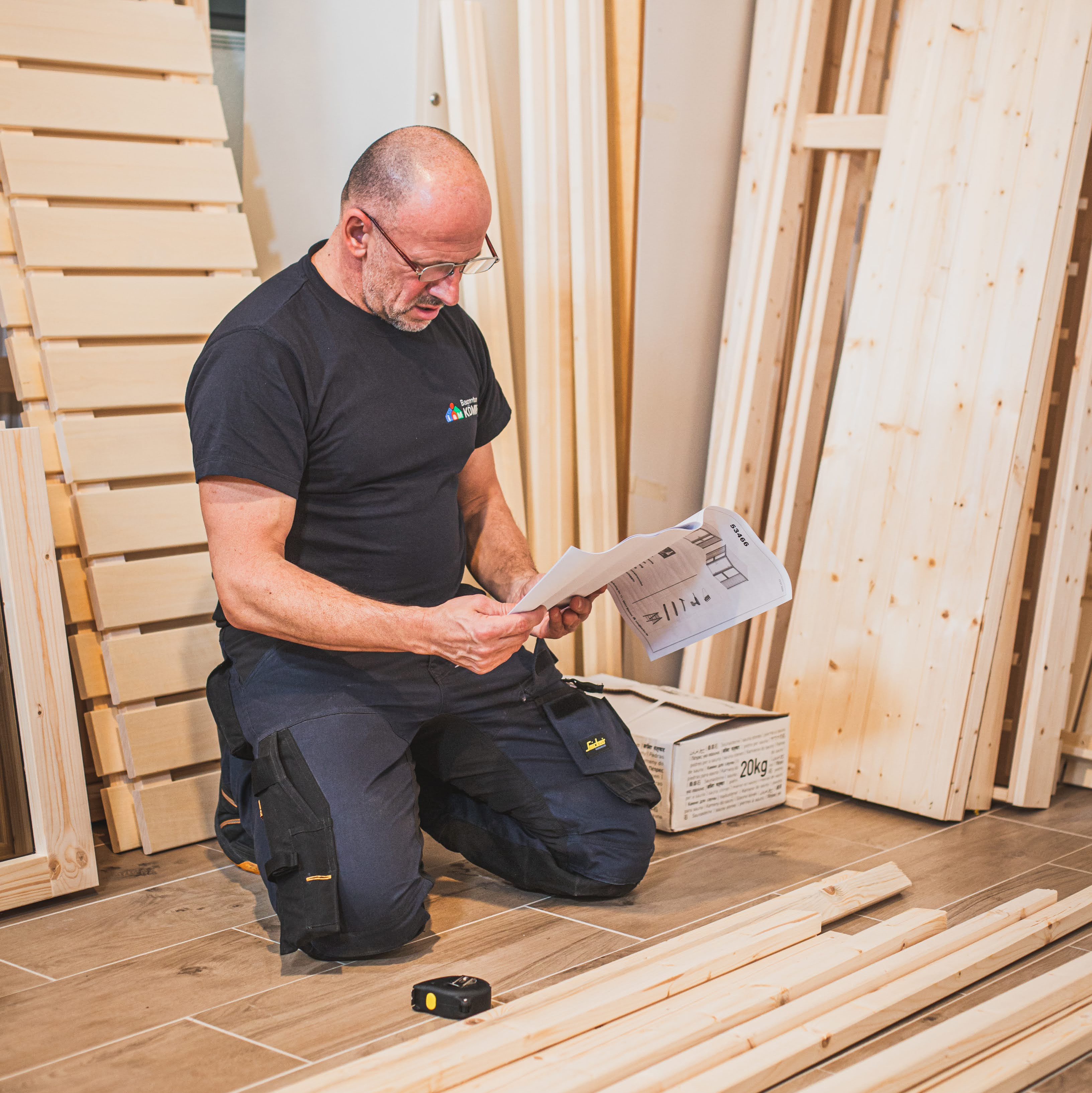 Wie baue ich eine Sauna?