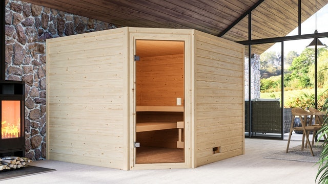 Sauna im Wohnbereich Es muss nicht der Keller sein! Auch im Wohnbereich macht sich eine Sauna gut.