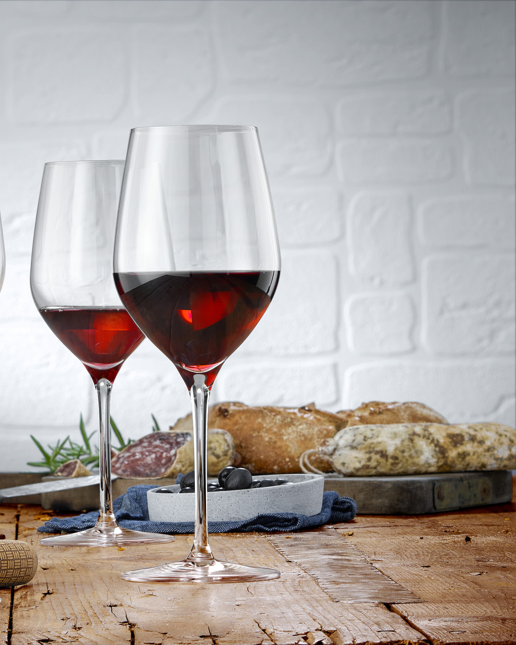 Rotweingläser
