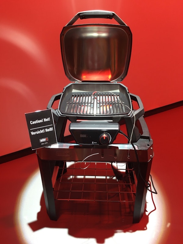 Weber Grill geöffnet Weber Grill geöffnet