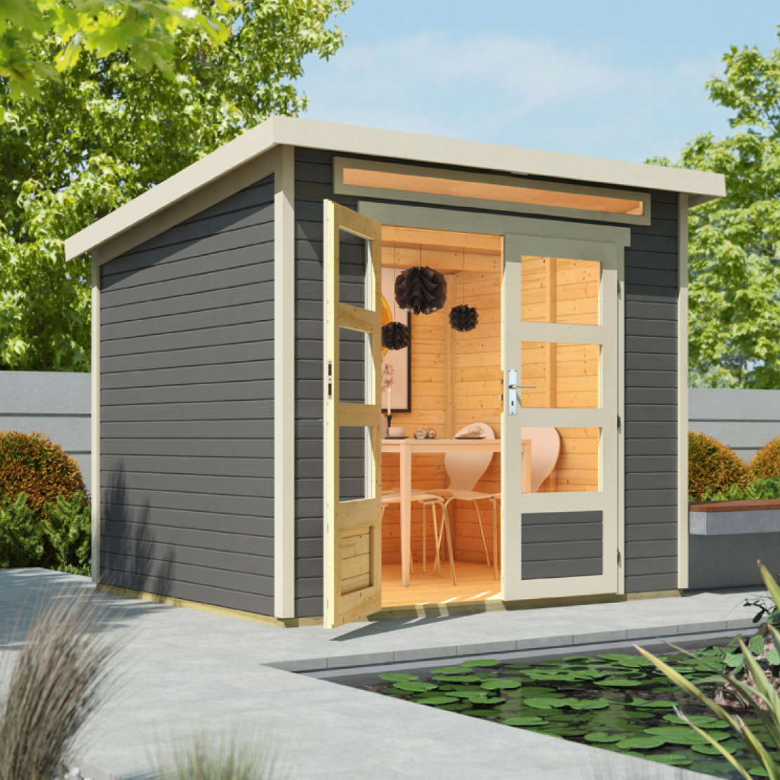 Gartenhäuser deluxe von Wolff Finnhaus