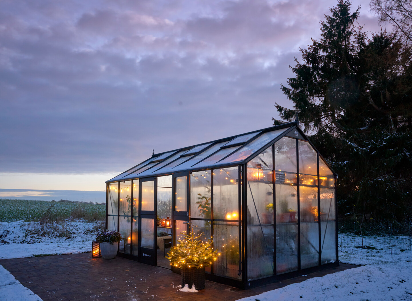 Juliana Gewächshaus Jubii Limited Edition inkl. Fundamentrahmen - 15,1 m²