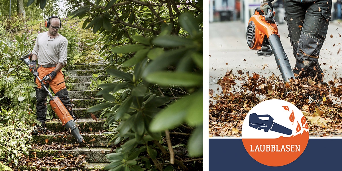 Bodenpflege mit Laubbläser und Hochdruckreiniger?