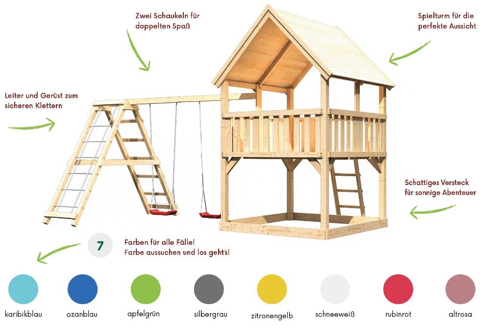 Akubi Kinderspielturm Luis