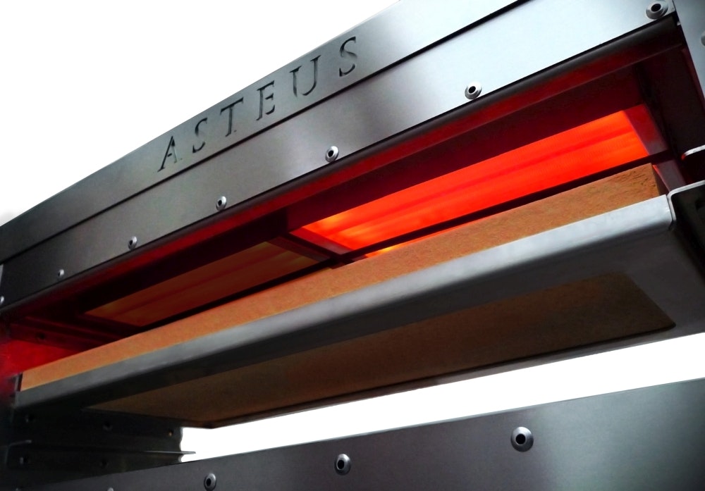 Infrarotbrenner Infrarotbrenner des Asteus Steakers