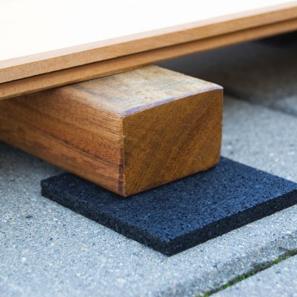 Terrassenunterkonstruktion aus Holz