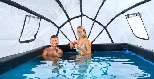 Praktisch - Pools mit Sonnendach