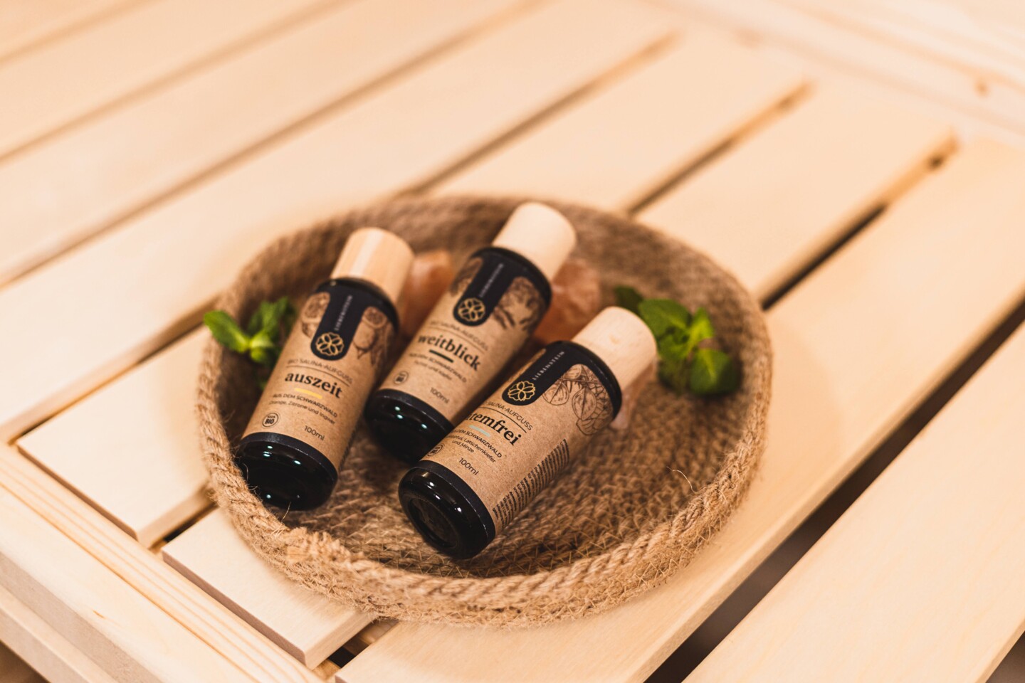 Liebenstein Düfte für den Saunaaufguss