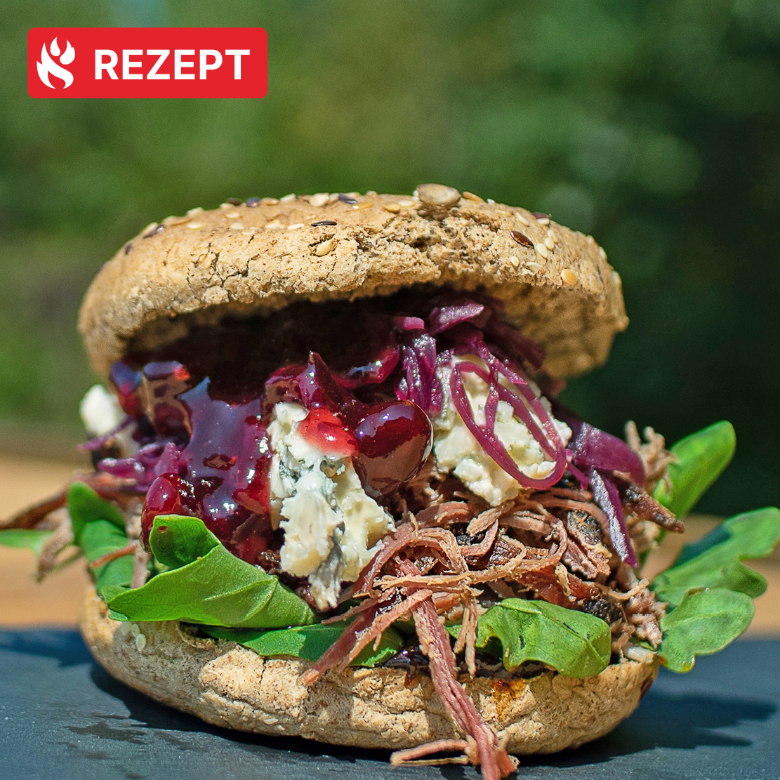 3 Gänge Wintermenü - natürlich vom Grill.