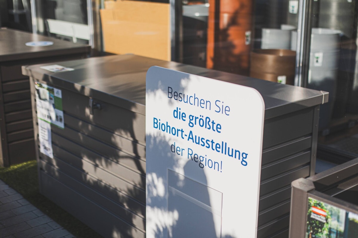 Biohort Aufbewahrungsbox Metallboxen für den Außenbereich