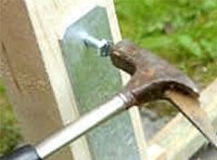 Maschinenschraube einschlagen Maschinenschraube einschlagen