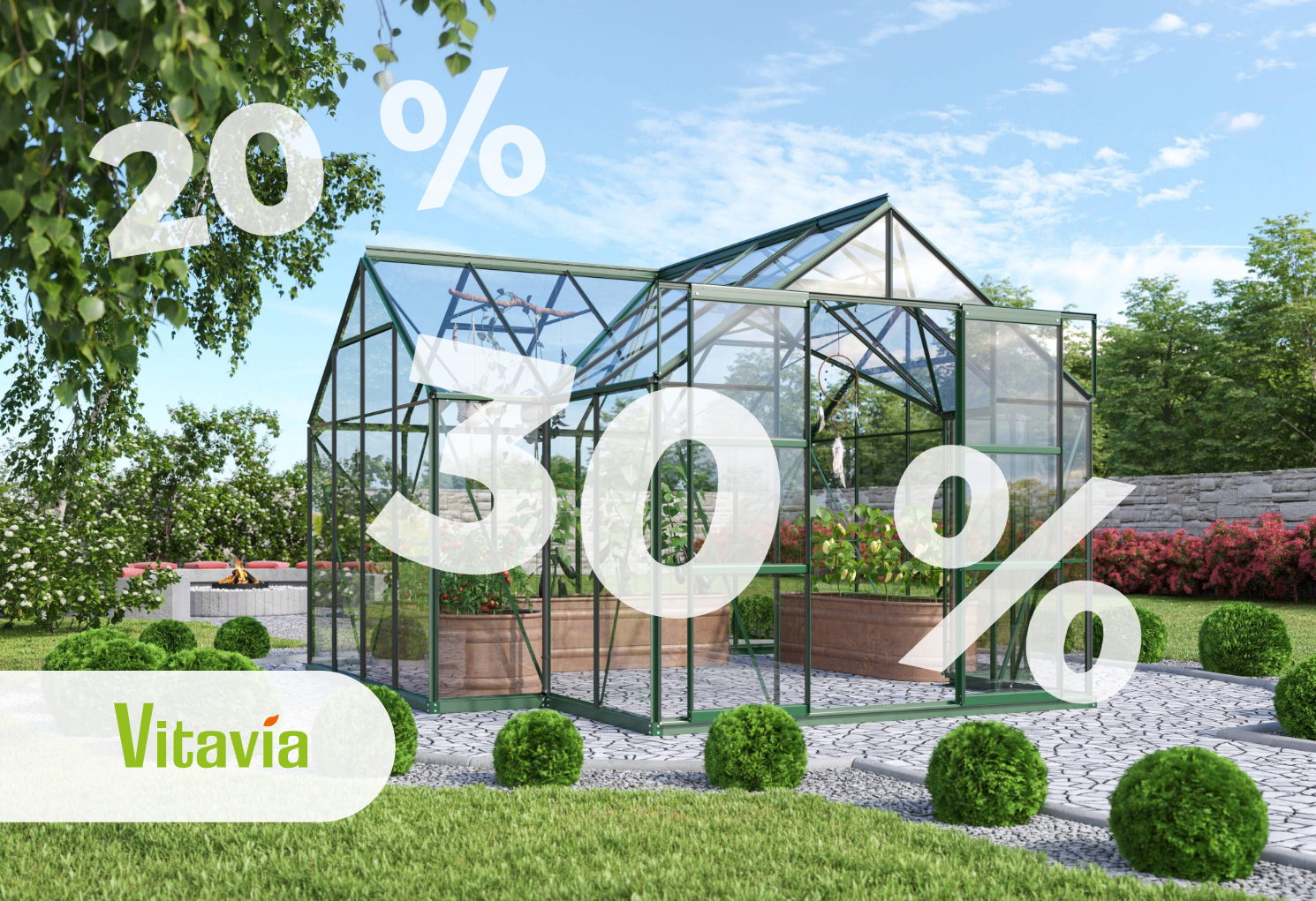 Vitavia Gewächshaus-Aktion