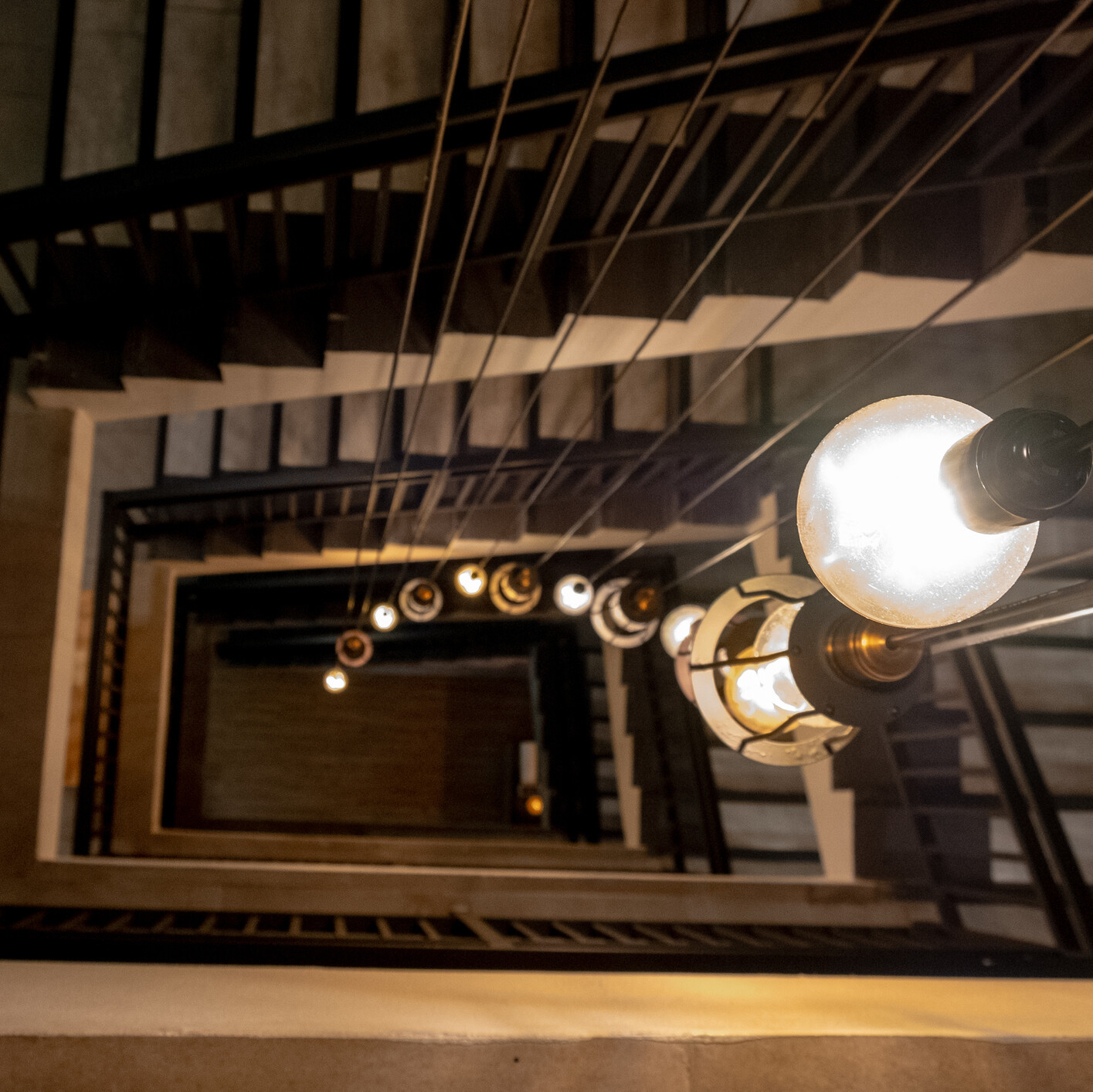 Stilvolle Treppenbeleuchtung