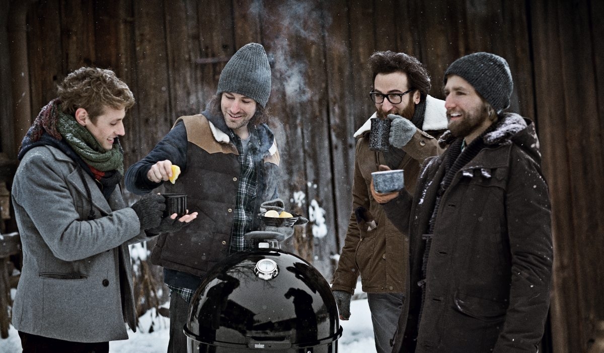 Wintergrillen_Aufwaermen