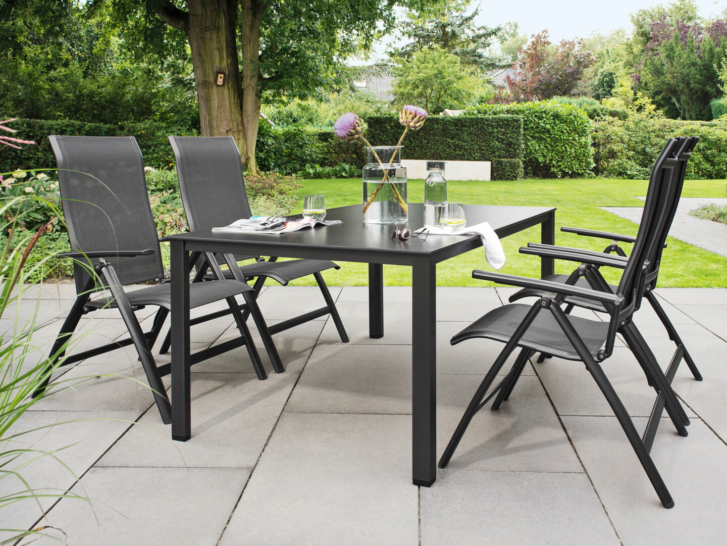 Die Terrassebmöbel der Legato Curve Serie von Kettler bieten langlebige Markenqualität