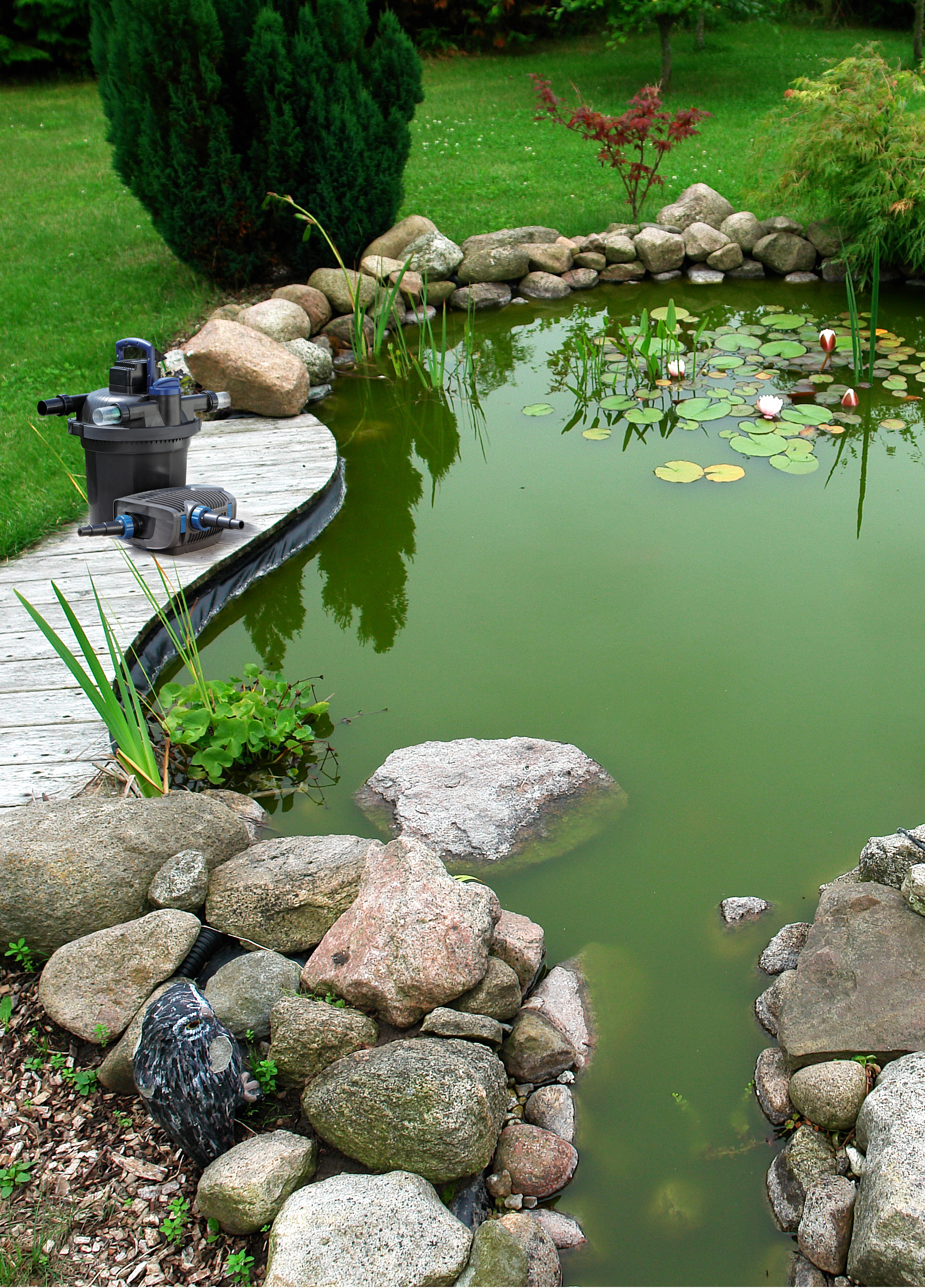 Welches Filtersystem für welchen Gartenteich?