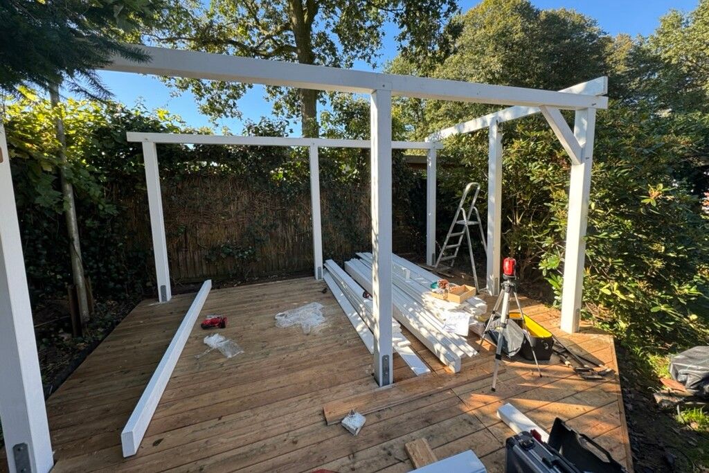 Pfosten für Terrassenüberdachung