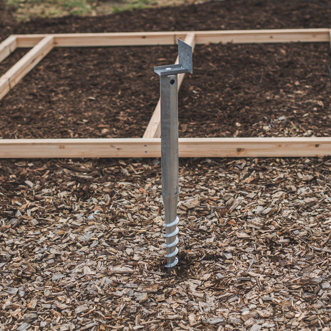 Fundament für Gartenhäuser