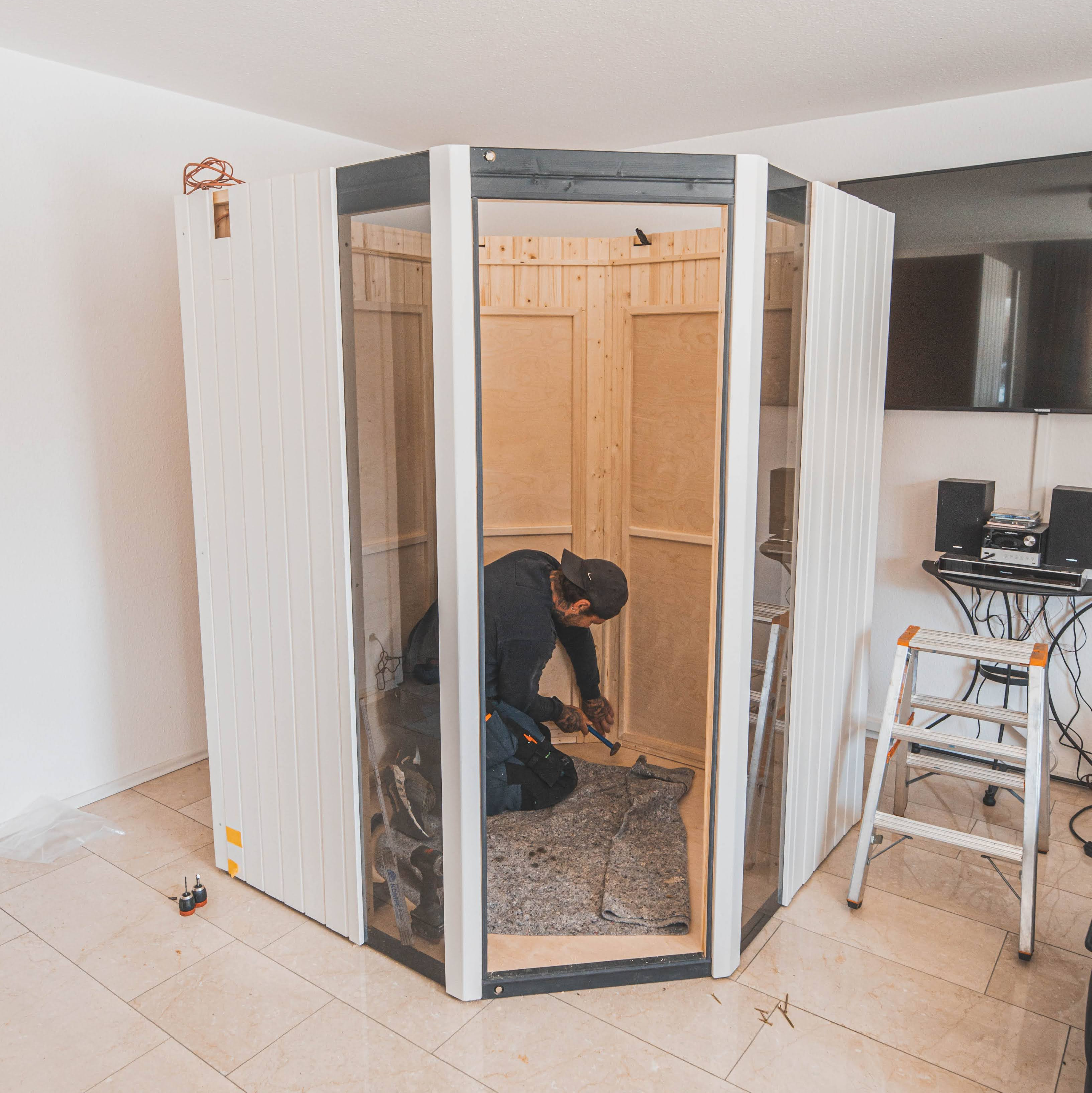 Infrarotkabine bauen!