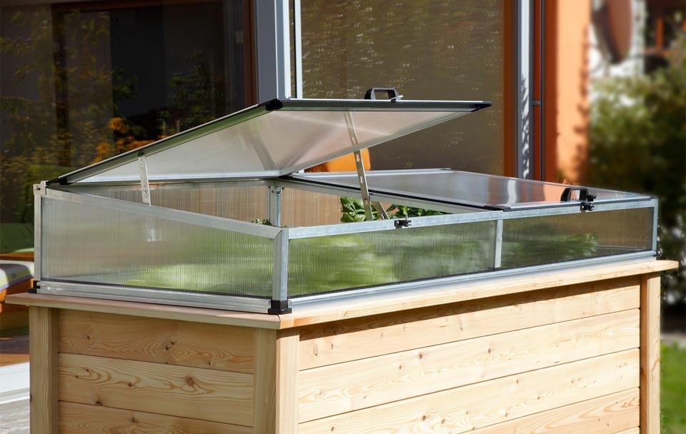  Frühbeet-Aufsatz für Hochbeet Typ Woody 210 + Woody 130 (Small) von KGT