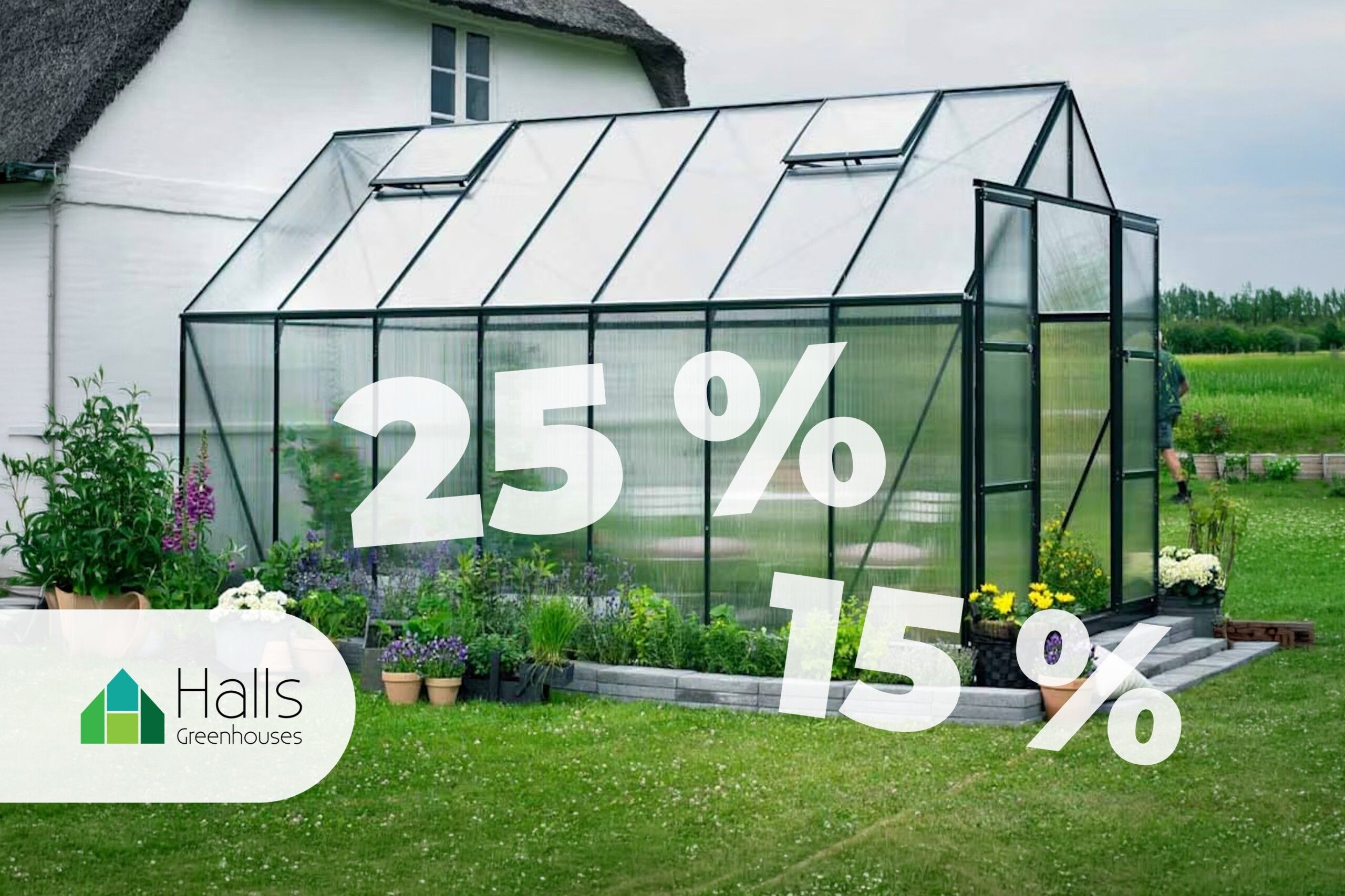 Halls Gewächshaus-Angebote