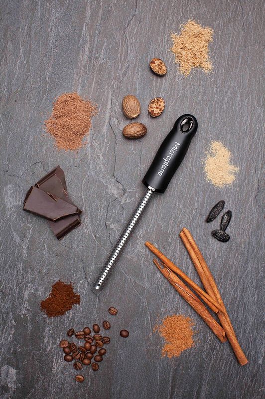 Microplane Premium Gewürzreibe Schwarz