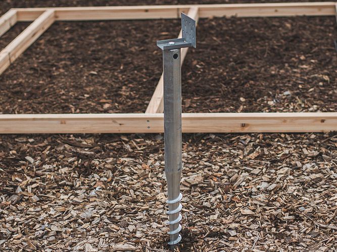 Fundament für Gartenhäuser