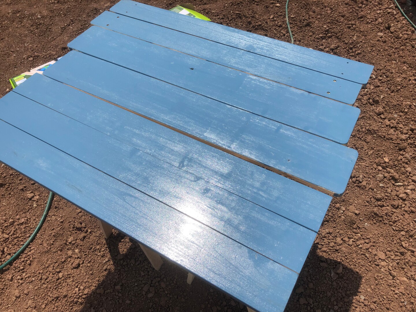 Die Trocknungszeit einhalten. Am besten an einem gut gelüfteten Ort!