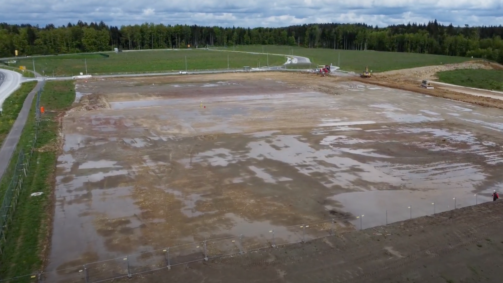 Grundstückserwerb für den Neubau