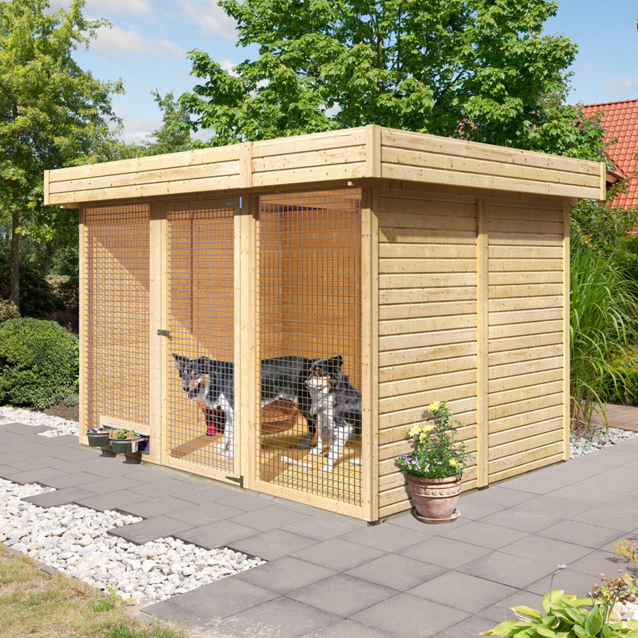 Karibu Hundezwinger 19mm Wandstärke