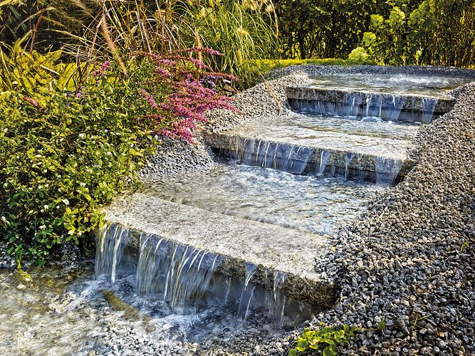 Wasser im Garten