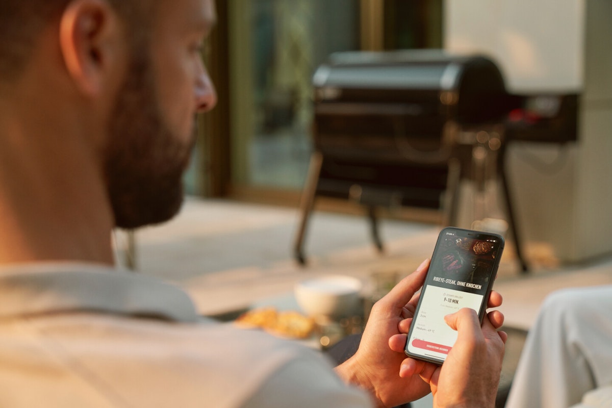 Weber Connect App Der Weber Smokefire Pelletgrill wird mit der Weber Connect App zum komfortablen Smartgrill
