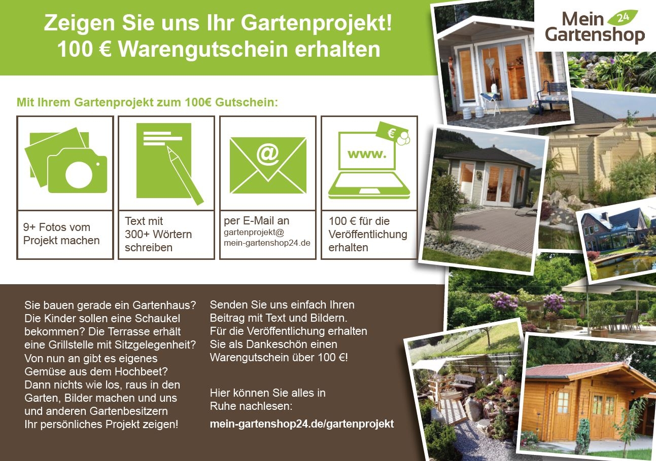 Gartenprojekt Flyer