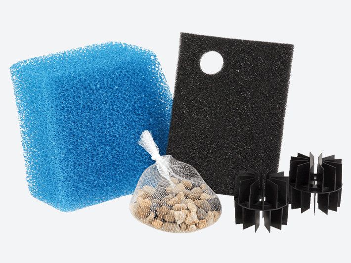 Filterschwämme und andere Ersatzteile für Teichfilter