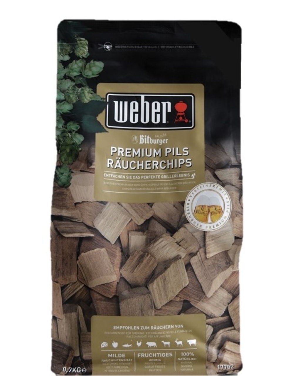 Weber Räucherchips Bitburger