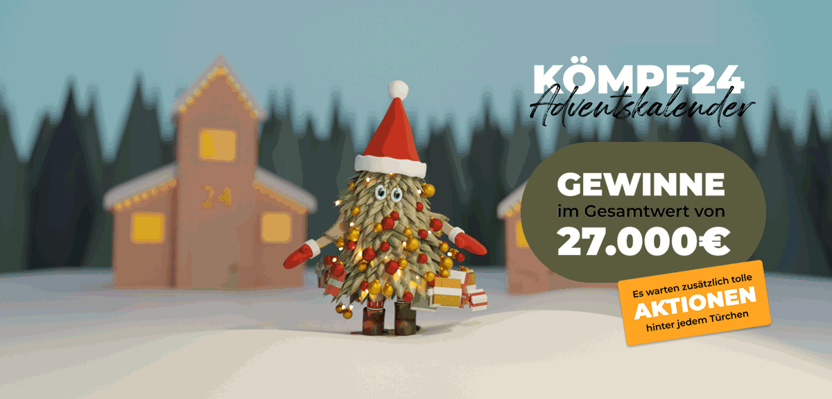 Der KÖMPF24 Adventskalender