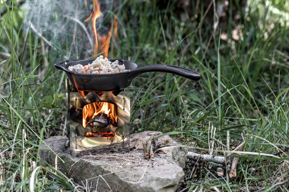 Petromax Feuerpfanne mit Stiel