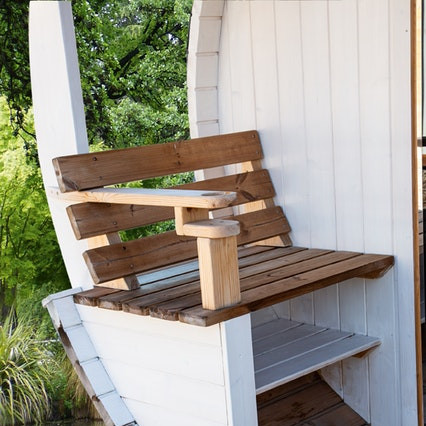 Wolff Finnhaus Premium Saunafass Finja 1 