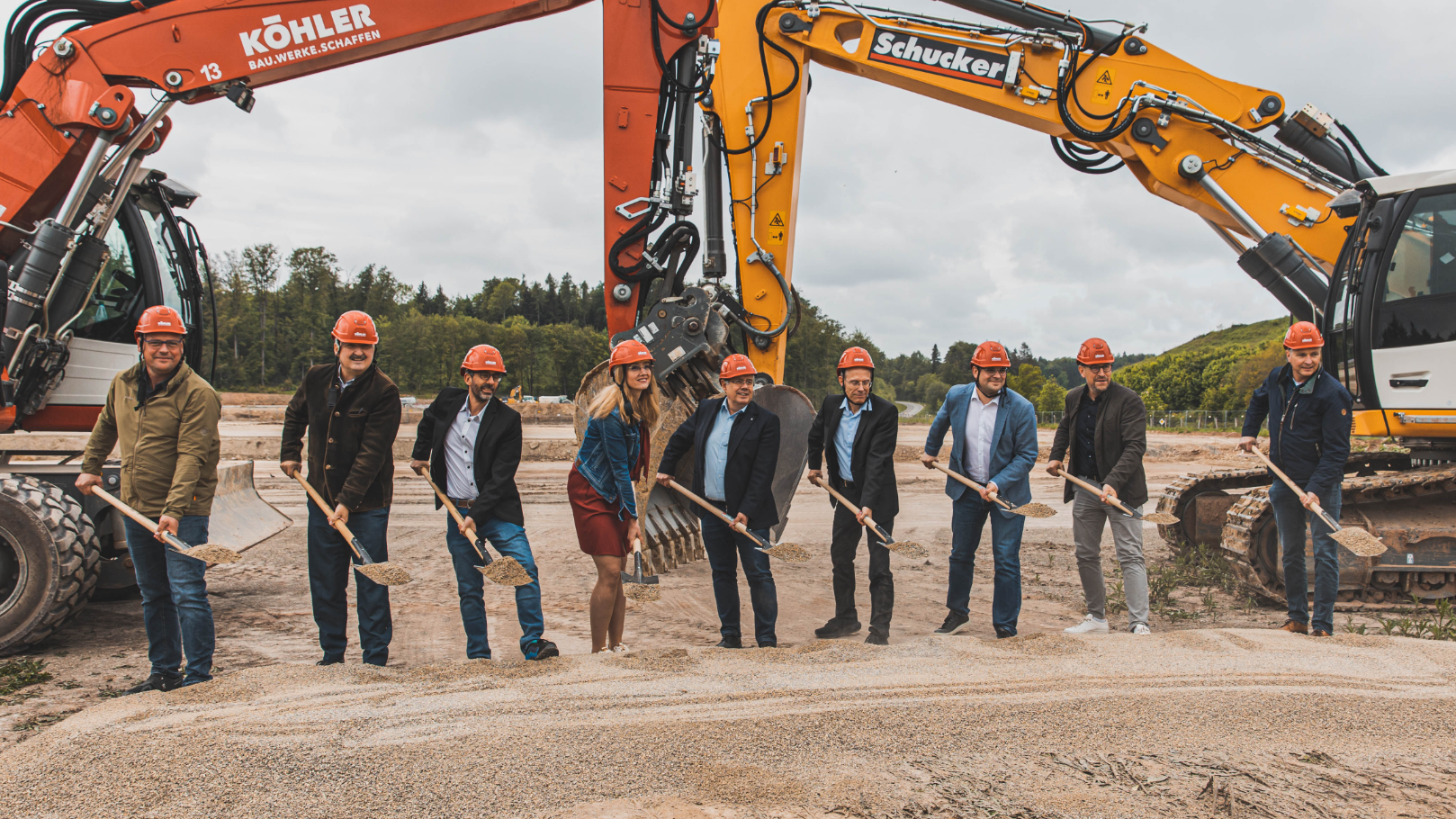 Spatenstich im Mai 2023