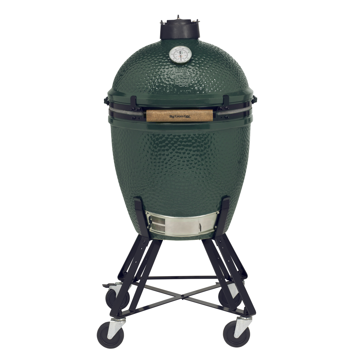 Das Big Green Egg ist der original Kamado aus Keramik. Den Namen erhielt es aufgrund der Form und der prägnanten dunkelgrünen Farbe