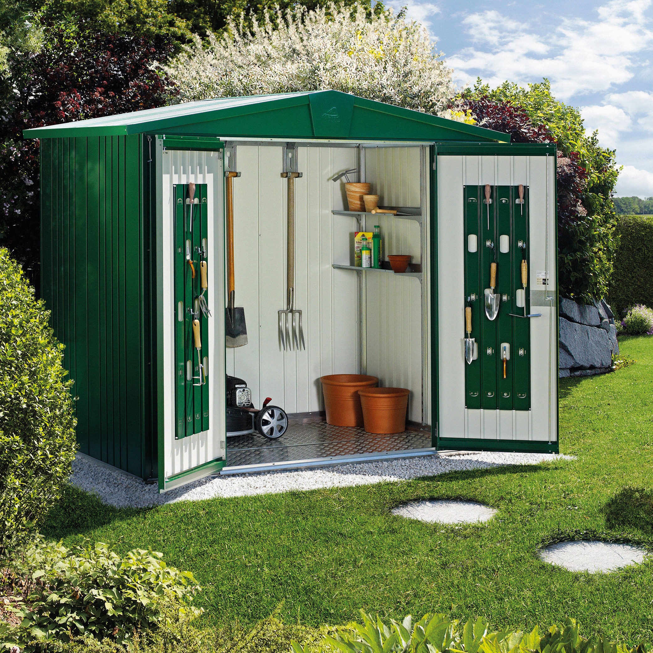 Gartenhäuser aus Metall - welche Vorteile?