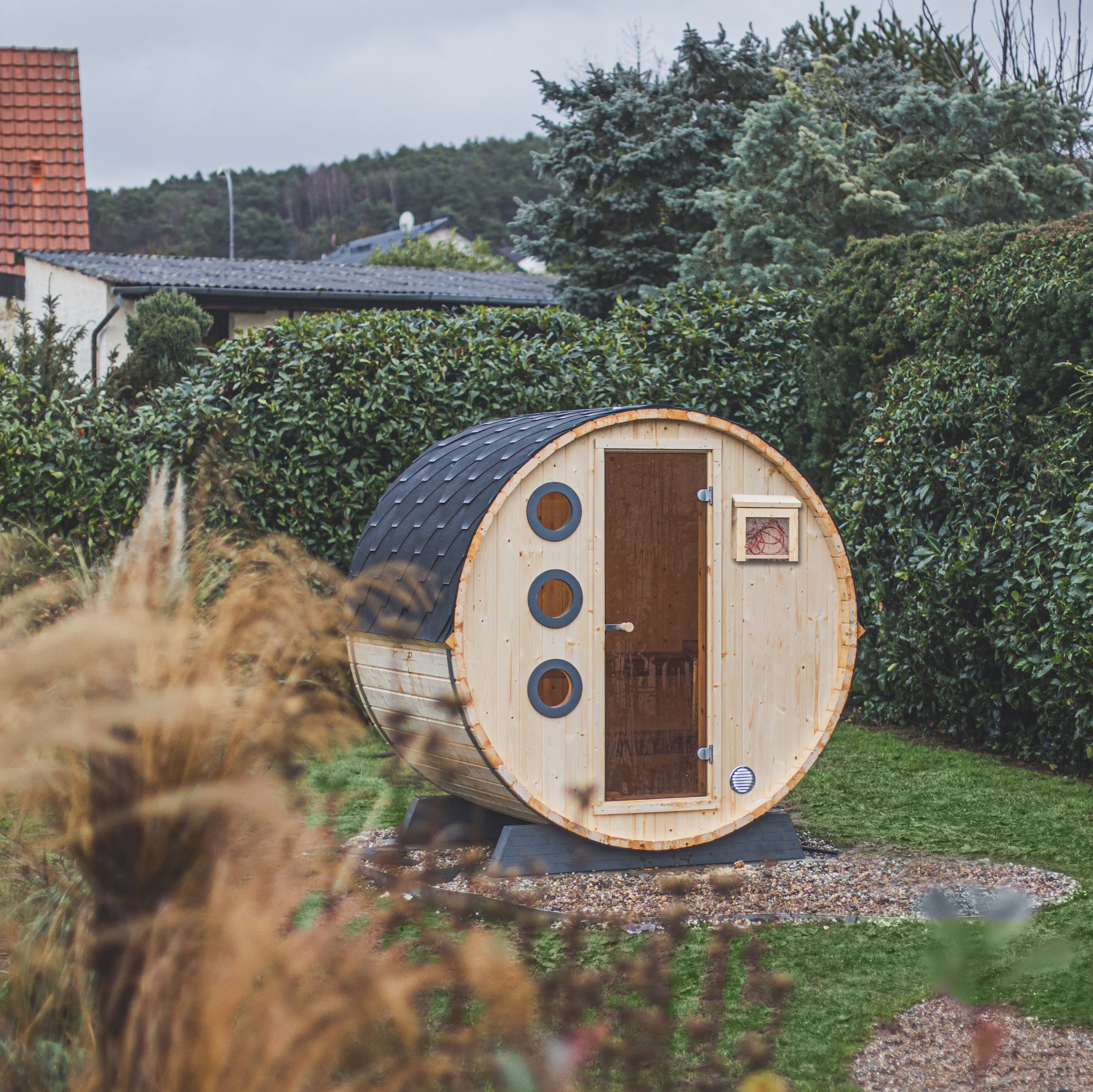 Aufbauanleitung: Saunafass Mini