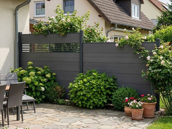 14 moderne Gartenzaun Ideen