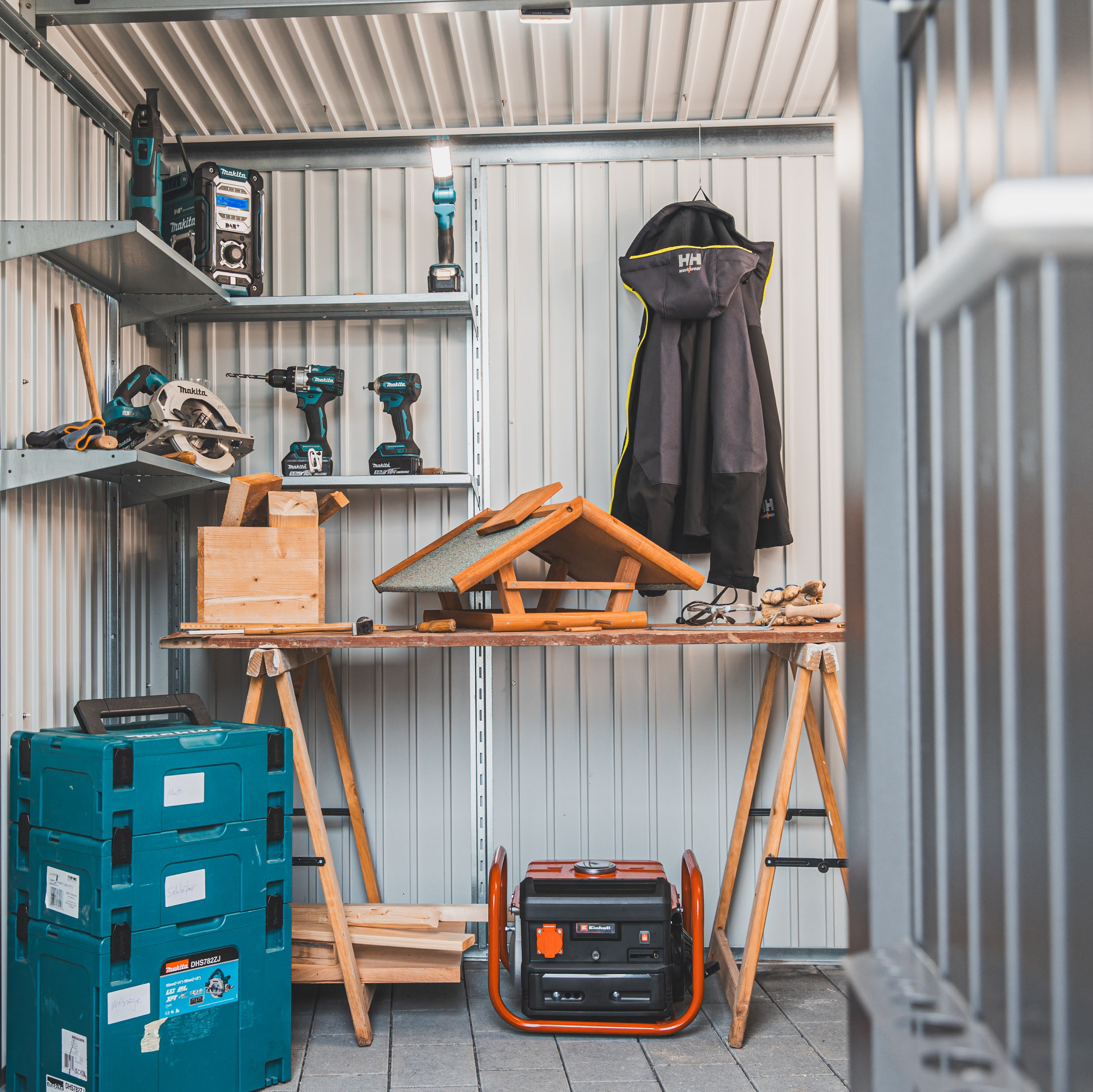 Werkstatt im Gartenhaus