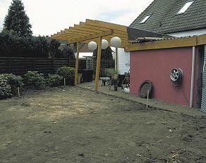 Schritt1: Standort für den Gartenteich Teichbau Schritt 1: Den richtigen Standort auswählen.