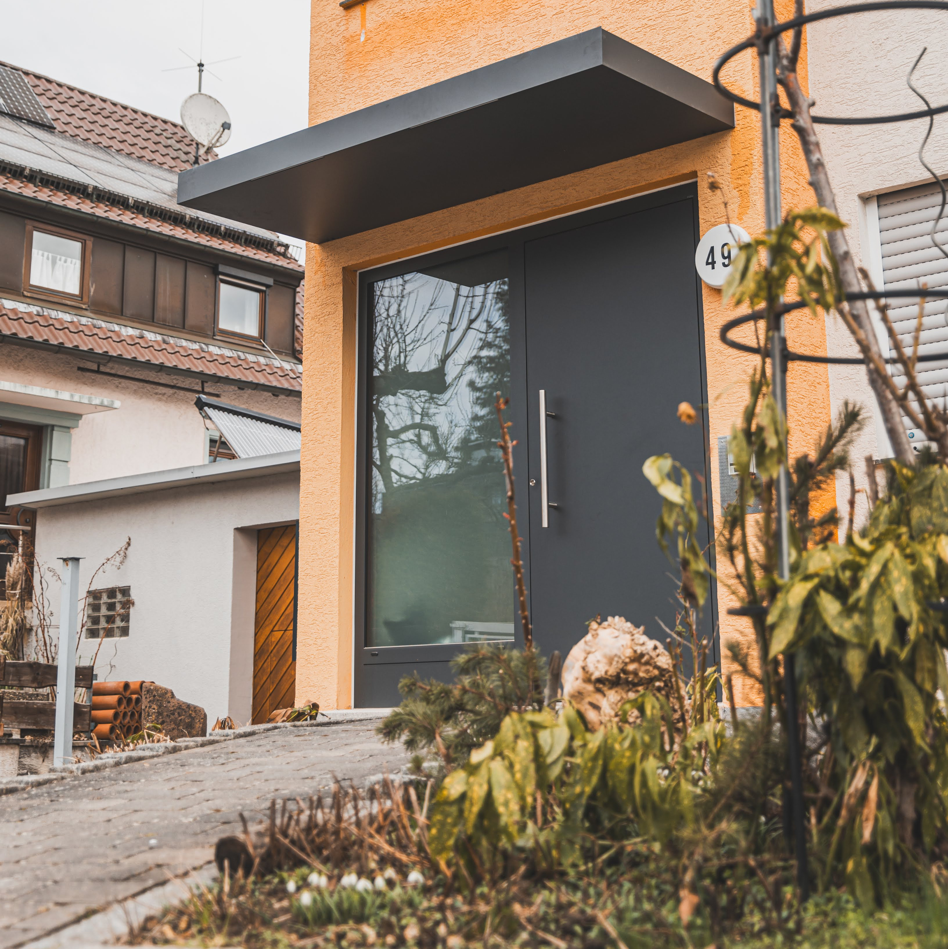 Anleitung: Vordach montieren