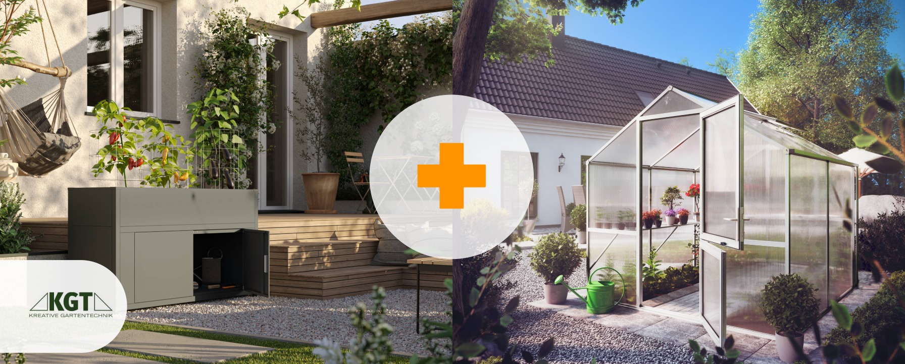 Gewächshaus + GRATIS Hochbeet