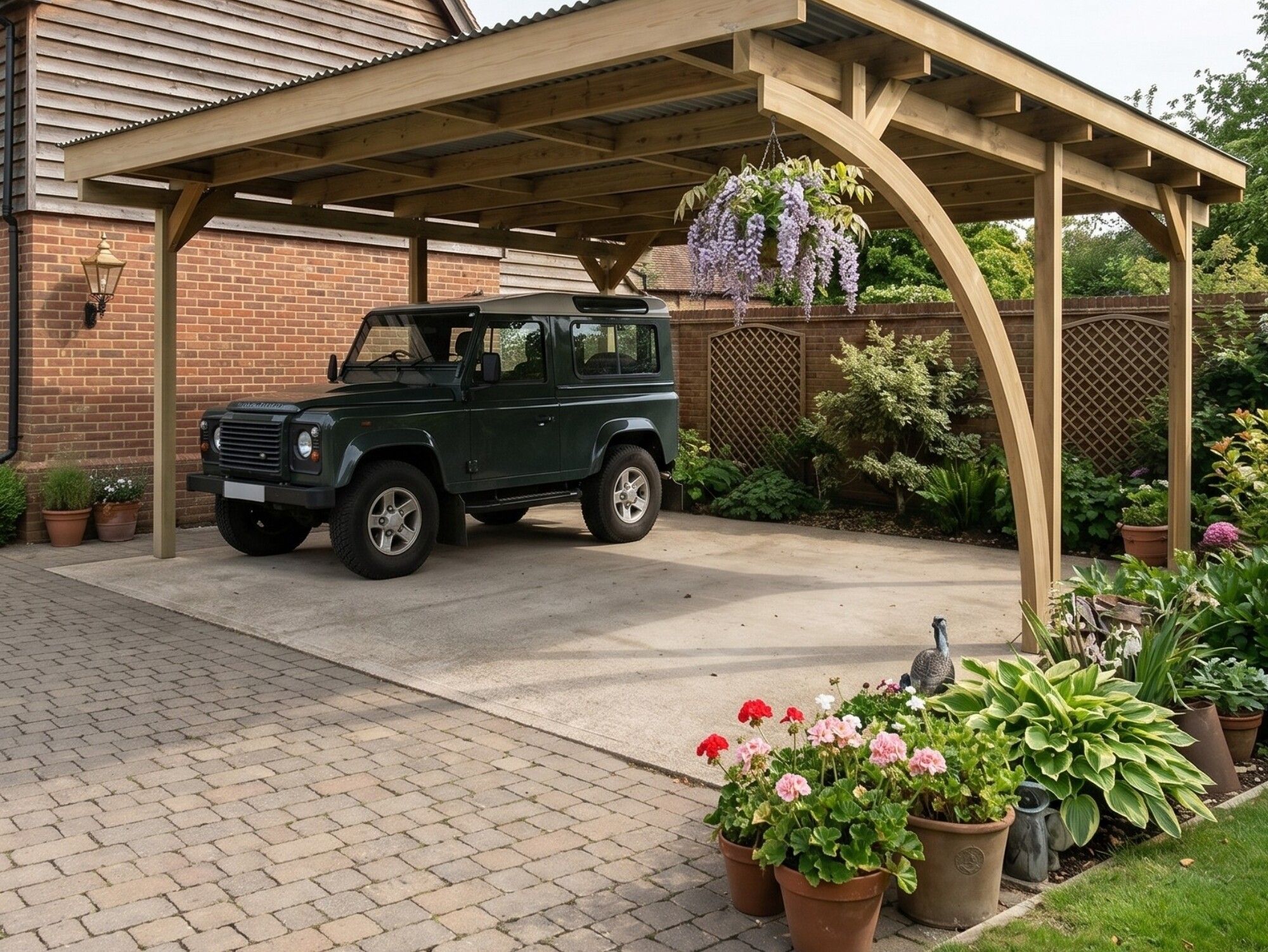 11 moderne Carport-Ideen
