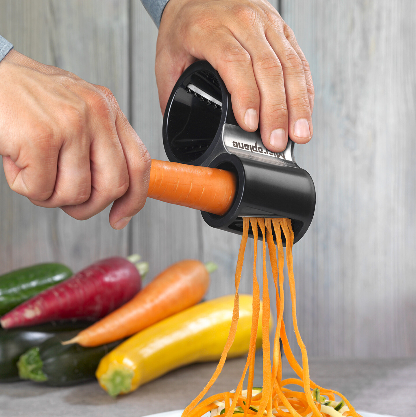 Microplane Spiralschneider