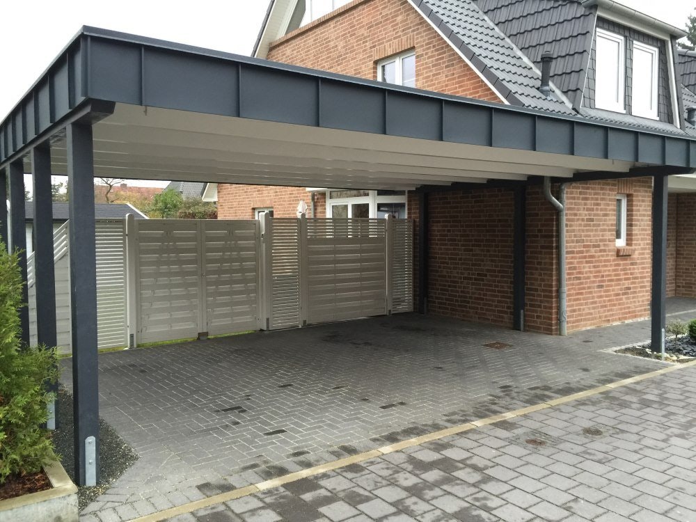Doppelcarport Doppelcarport aus Holz